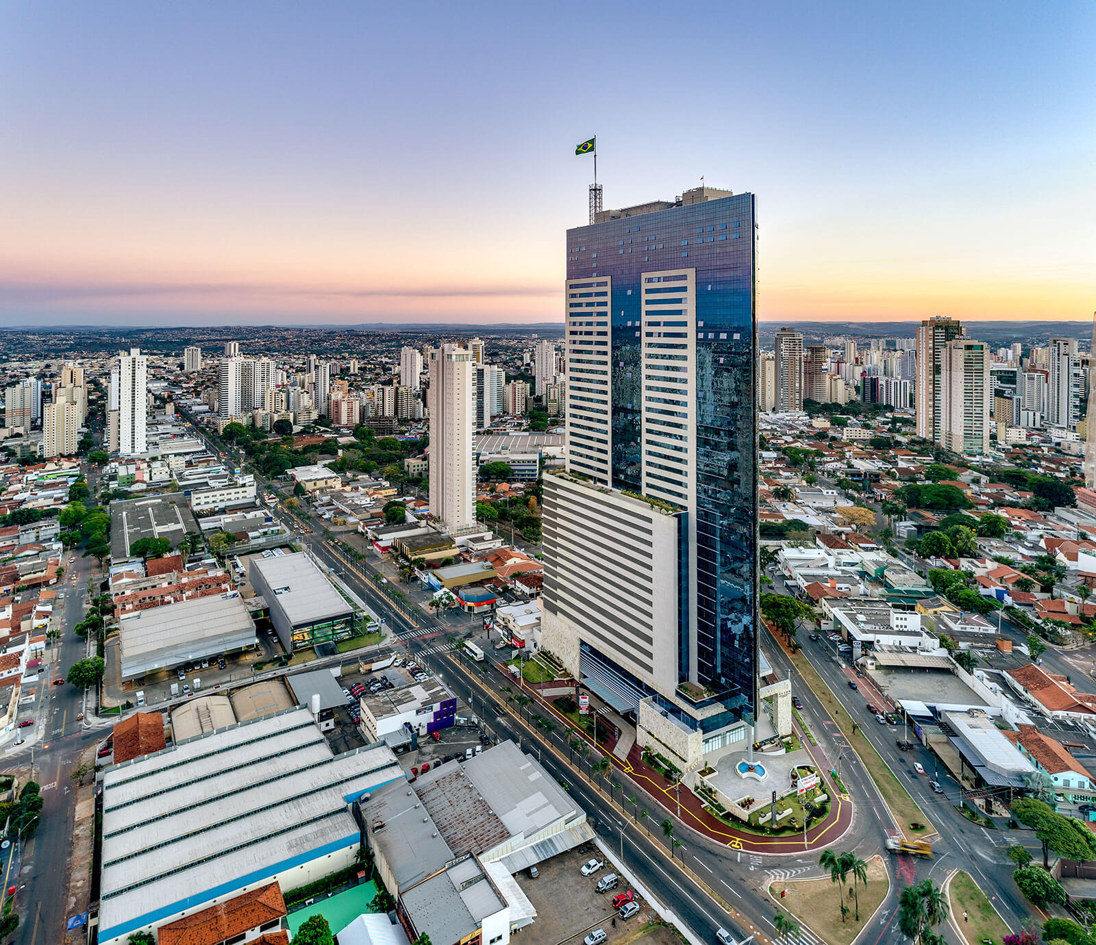 Edifício Orion, Brasília/DF. Obra feita com cimento Ciplan.